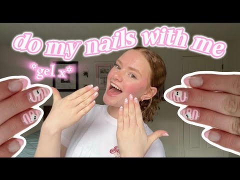 Do my NAILS With Me *GEL X* | jayne..emmaline