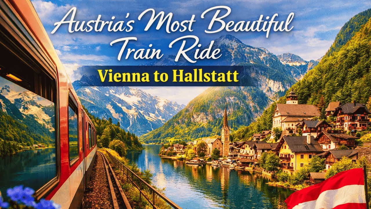 Austria’s Most Beautiful Train Ride | Relaxing Scenic Journey to ...