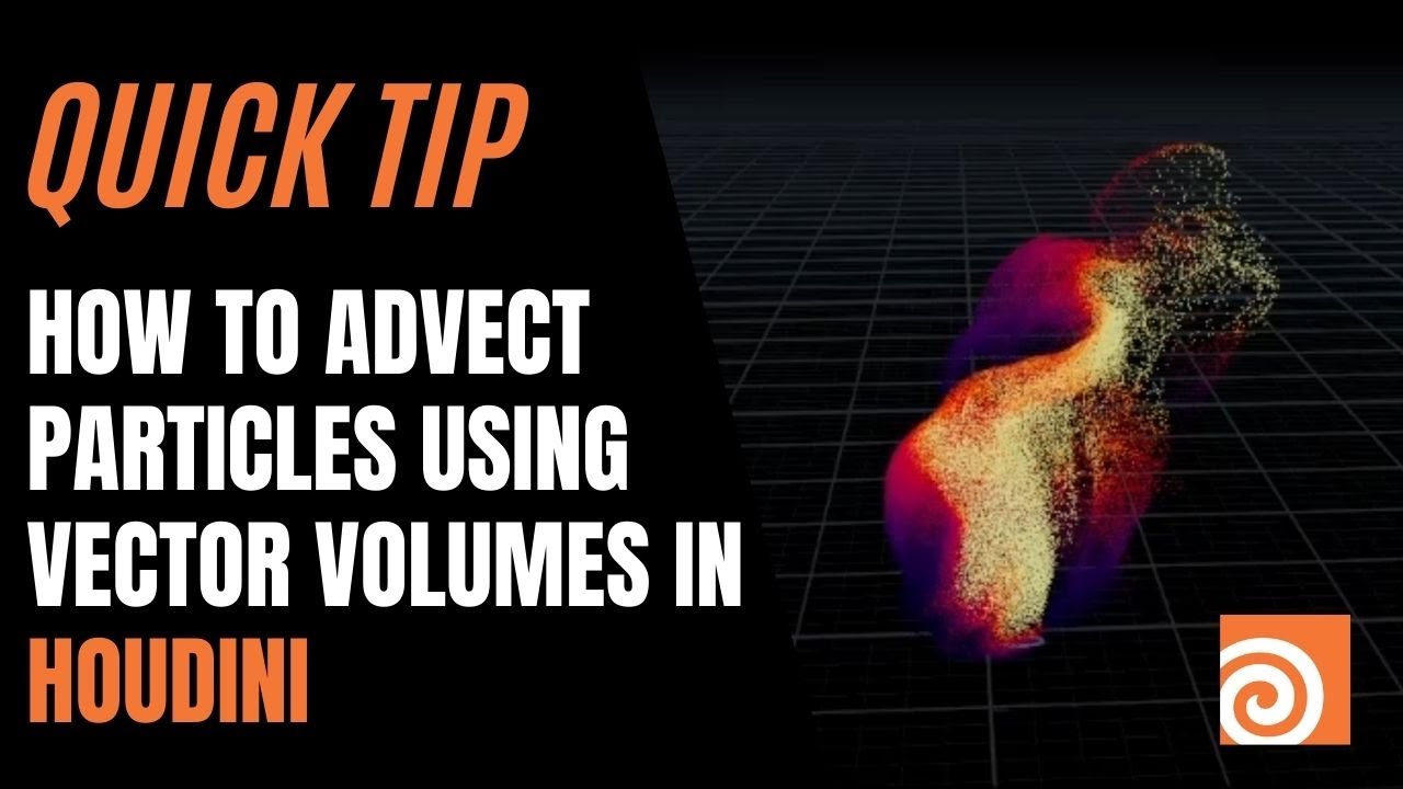 Quick Tip - How to Advect Particles Using Vector Volumes in Houdini ...