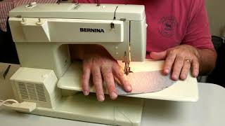 Bernina Record 830 Testing Stitches