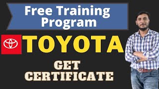 Free Training by Toyota || Training for Engineers