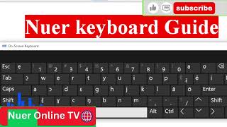 Nuer keyboard guide how to download Nuer keyboard for PC 2024 screenshot 1
