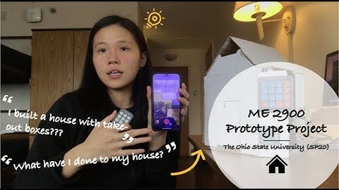 ME2900 Prototype Project Video