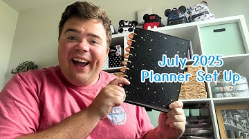 Classic Happy Planner Setup | July–December 2025 Memory Keeping Planner