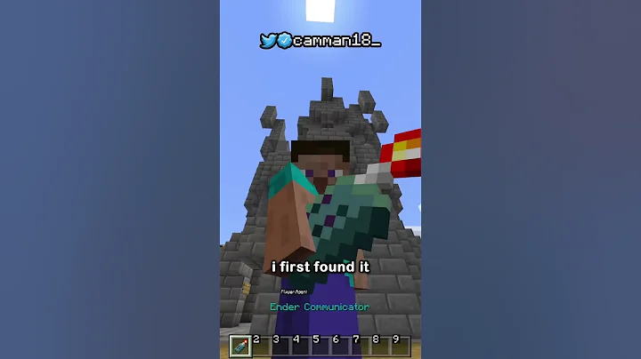 I Discovered A New Item in Minecraft (actually)