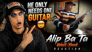 HE ONLY NEEDS ONE GUITAR... 🤯 | Alip Ba Ta - Wali Yank Reaction