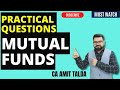 PRACTICAL QUESTIONS OF MUTUAL FUNDS | CS Executive