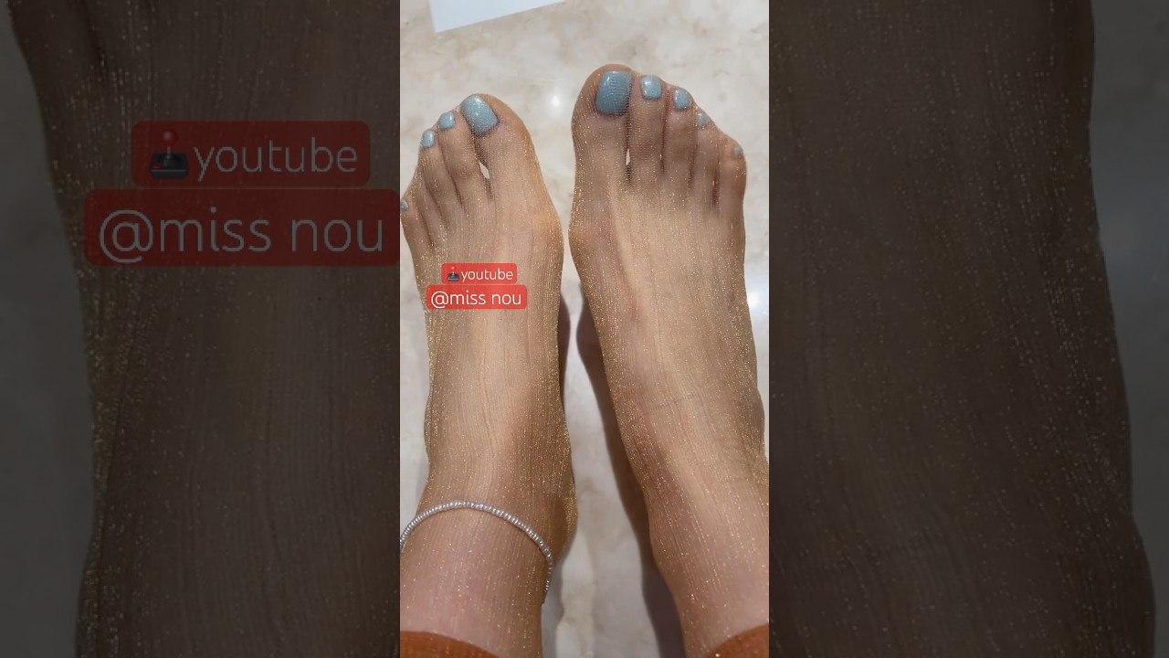 Girl summer socks collection | see through nylon wocks | painted toes 