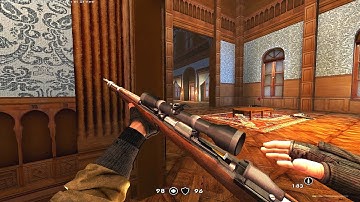 Reborn To Castle Wolfenstein Walkthrough - Part 23 | Chateu Schufstaffel | RTCW Remake + All Secret