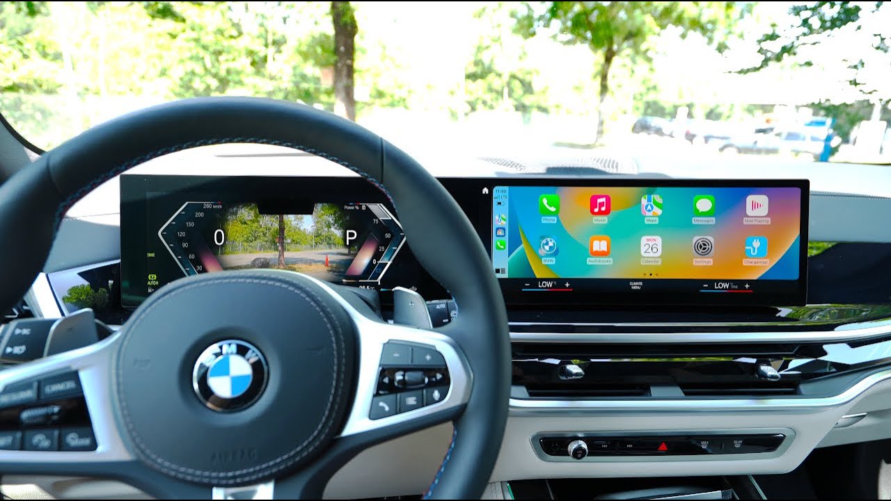 How to connect Apple CarPlay to BMW X5 Multimedia System 2024 - YouTube