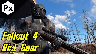 Fallout 4 Mod Riot Gear Ncr Ranger Veteran Armor Update By Mistmantm