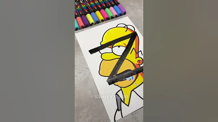 Homer Simpson X-ray Effect! #shorts