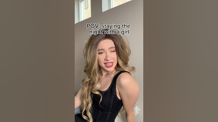 POV: staying the night with a girl