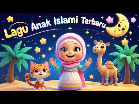 Lagu Anak Islami - Sholawat Badar, Allahul Kaafi, Alif ba ta tsa, 25 nabi, rukun Islam, dan lainya