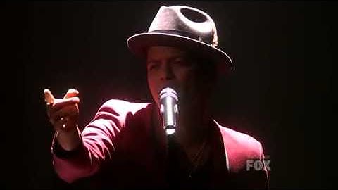 Bruno Mars   It Will Rain Live at The X Factor USA 2011