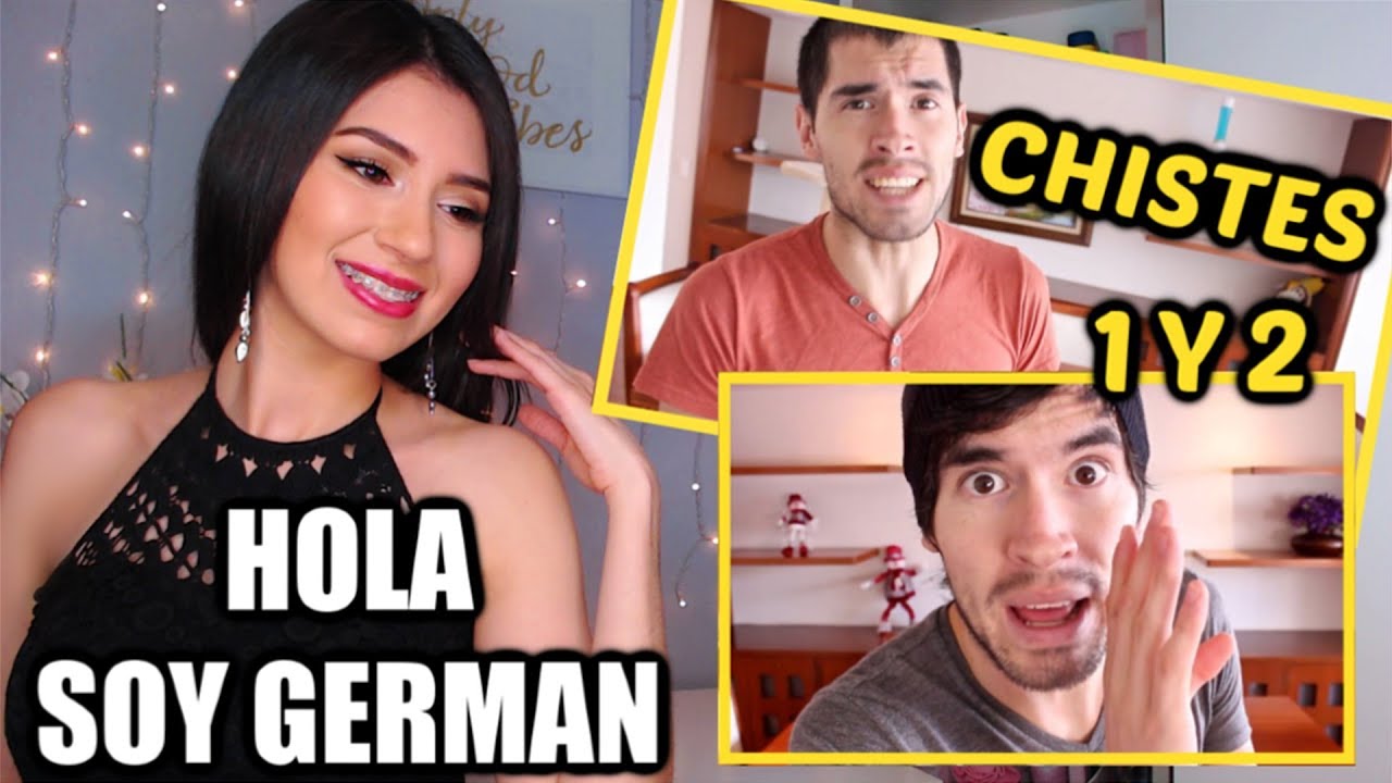 REACCIONANDO A HOLA SOY GERMAN | CHISTES 1 Y CHISTES 2
