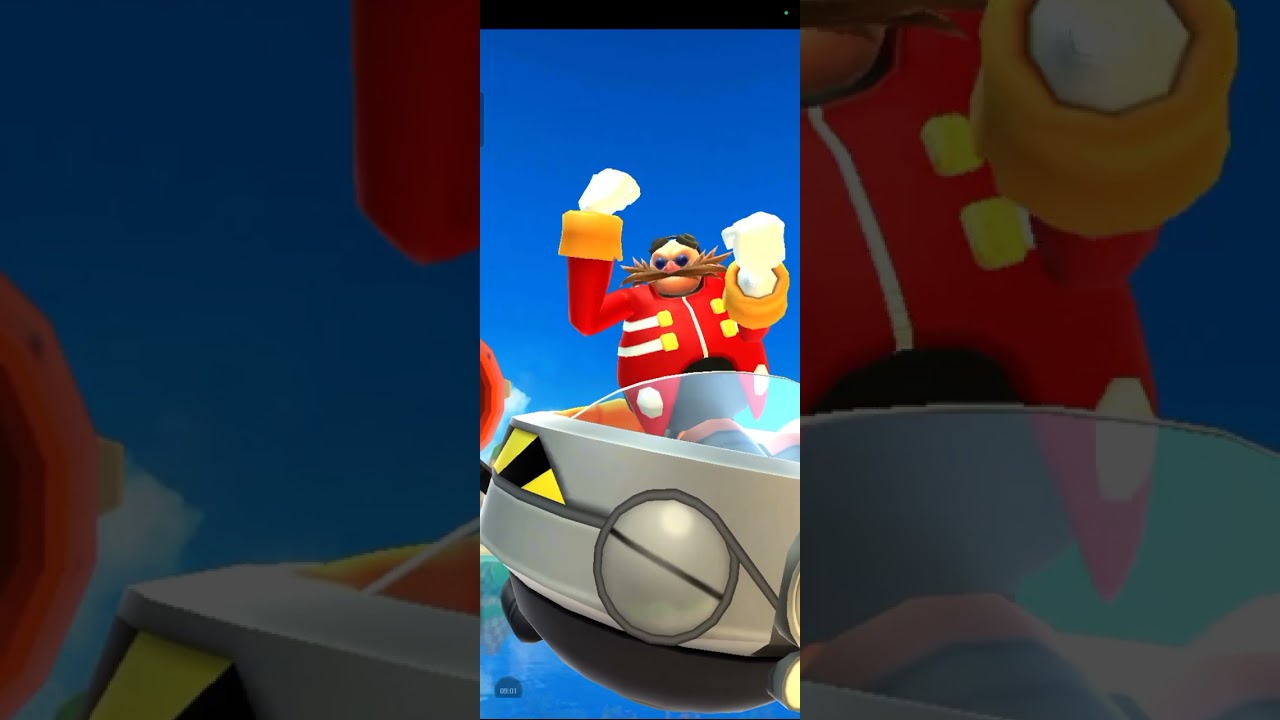 I got Savage Amy and Grim Sonic in Sonic Dash game