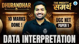 UGC NET Paper 1 Data Interpretation | Score 10 Marks Easily! | DI Tricks &amp; PYQs 2026 | JRFAdda