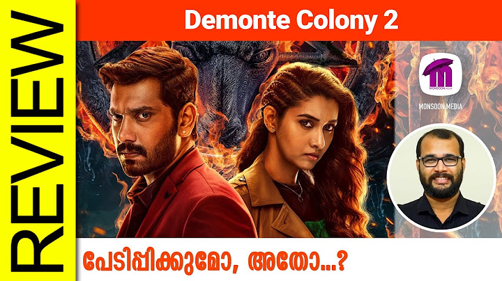 Demonte Colony 2 Tamil Movie Review By Sudhish Payyanur @monsoon-media​