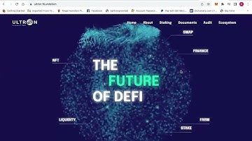 ULTRON DEX Operations (Video 3): Using the Ultron Bridge and  Swapping: Get ULX Coin on the DEX