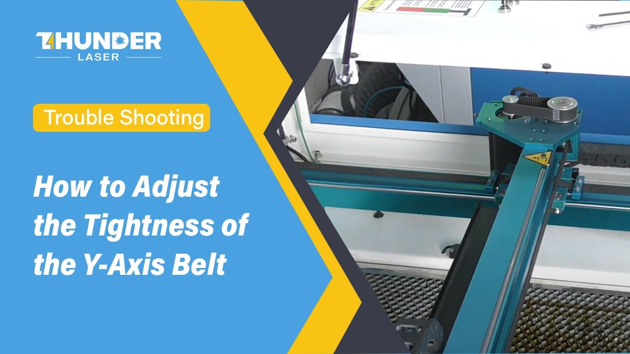 How to Adjust the Tightness of the Y-Axis Belt - YouTube