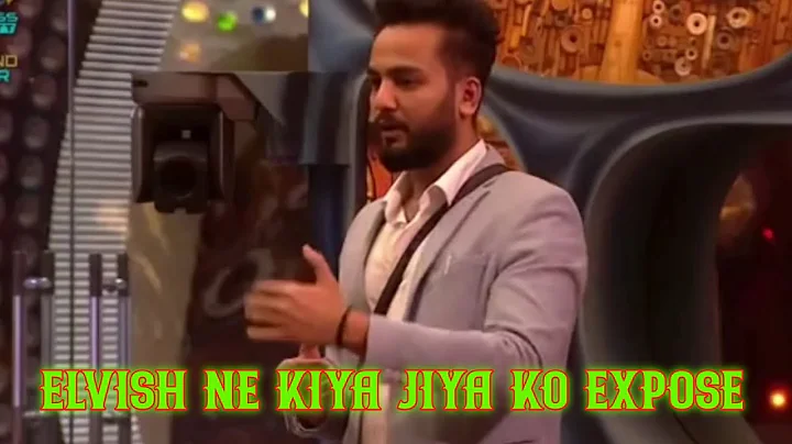 elvish yadav ne kiya jiya ko expose | elvish yadav| weekend ka war |