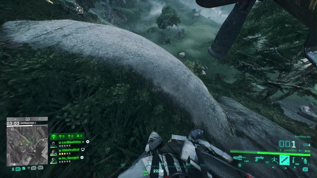 And yet I can't exfill...