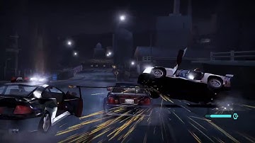 NFS Carbon (Battle Royale mod v1.03): Final race in bonus challenge series on hard difficulty