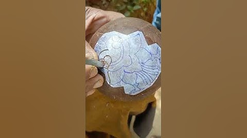 Amazing skill of coconut shell carving 😍😍😍 #coconutshell #handmade #trending #diy #handycraftcraft