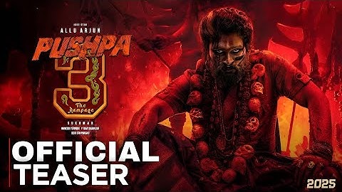 Pushpa 3 (The Rampage)Notion Trailer |Allu Arjun |Vijay Deverakonda |Rashmika |Sukumar |