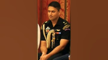 Cute Smile of Major Gaurav Choudhary 💕😍 | Cute Army Officer 🥀❤ #viral #trending #subscribe #shorts
