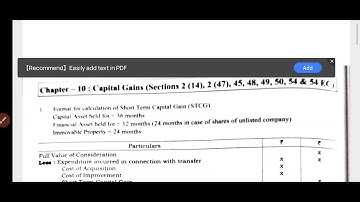 TYBCOM Tax Last Minute Revision Income From Capital Gain|| Atul Sir || TYBCOM imp questions tax