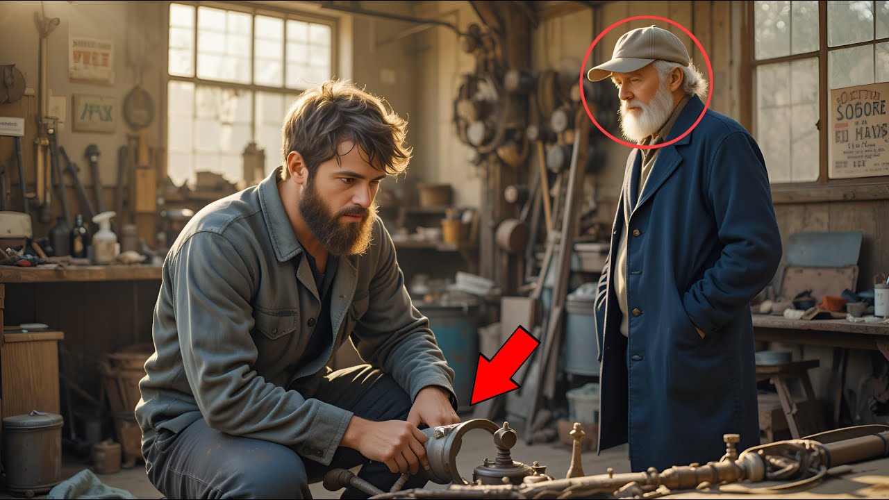Mechanic Fixes an Old Man’s Car for Free—Not Knowing He’s the Father of the CEO Who Owns the Company