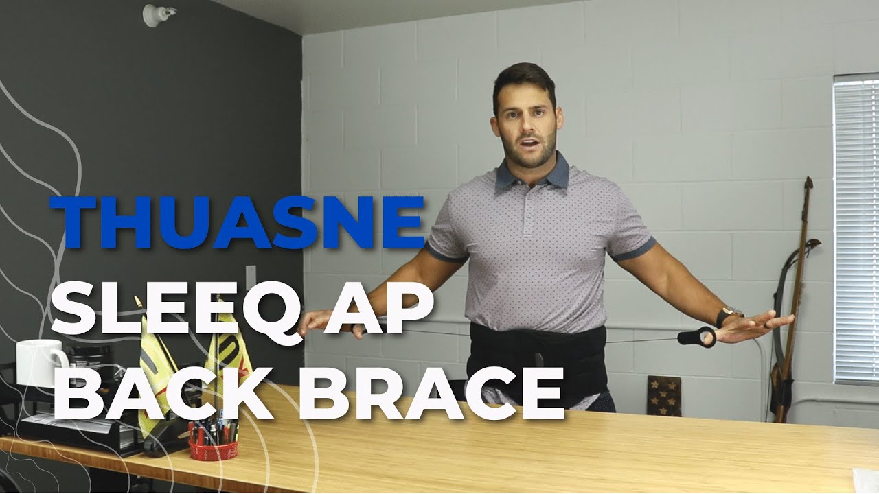 The Brace Breakdown Thuasne SLEEQ AP Back Brace YouTube