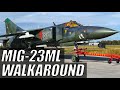 MiG-23ML Walkaround Tour and Engine Run