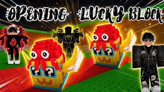OPENING LUCKY BLOCK WHIT MY BROTHERS 😁