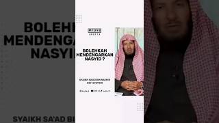 Hukum Mendengarkan Nasyid - Syaikh Saad Asy-Syatsri #nasyid screenshot 5