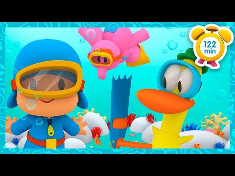 🛶 POCOYO em PORTUGUÊS do BRASIL - Perto do Lago [124 min]