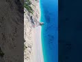 EGREMNI BEACH LEFKADA GREECE DRONE 4K DEEP HOUSE RELAX
