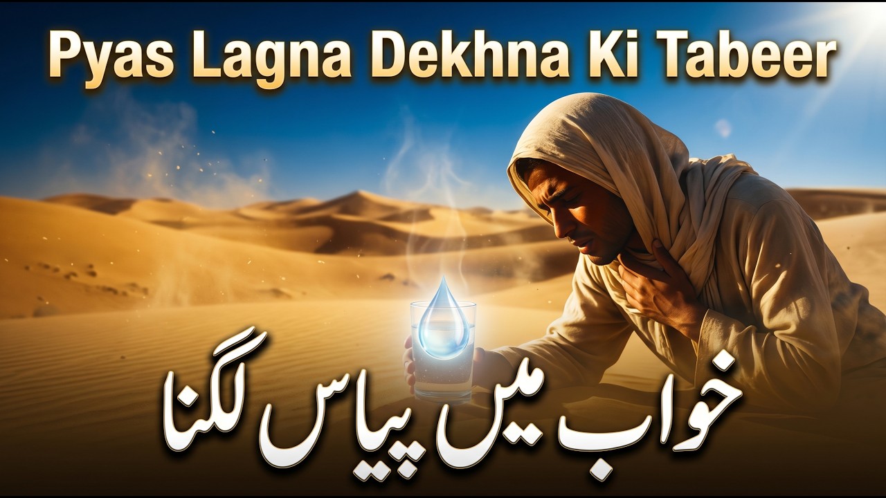 Khwab Mein Pyas Lagna Ki Tabeer Thirst In Dream Meaning Mufti Saeed 