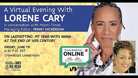 A Virtual Evening With Lorene Cary on Ladysitting:...