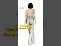 🐢(464) Technical fashion illustration | How to sketch dress #procreate #shorts #tutorial #art #yt