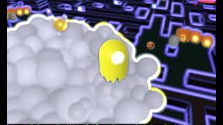 Galaxxies, a tron-themed dream-like pacman game-demo