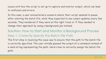 How to Start a Background Process in PowerShell Efficiently