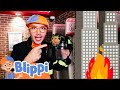 Blippi the Firefighter: Sparkles to the Rescue!| [BLIPPI] | Kids TV Shows | Cartoons For Kids