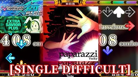【DDR A20 PLUS】 paparazzi [SINGLE DIFFICULT] 譜面確認＋クラップ