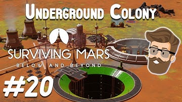 Asteroid Fracture (Underground Colony Part 20) - Surviving Mars Below & Beyond Gameplay