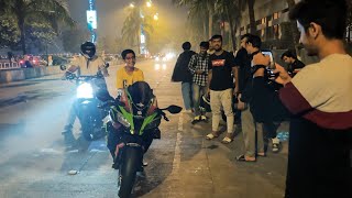 Zx10r Late Night Nariman Point Ride | ARZX10R Vlog-2 #arzx10r #zx10r #nightrides #narimanpoint