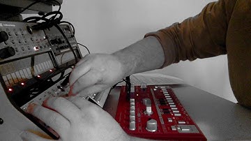 Volcas and TD 3 session (inspired by Blade soundtrack)