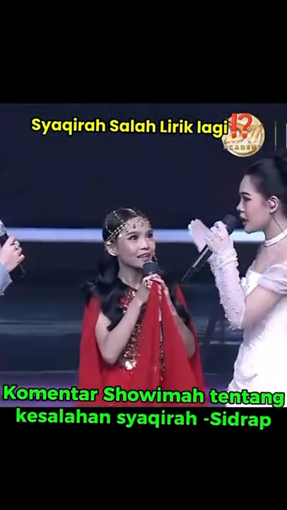 Syaqirah Sidrap Makes Another Mistake⁉️ #dangdutacademy7